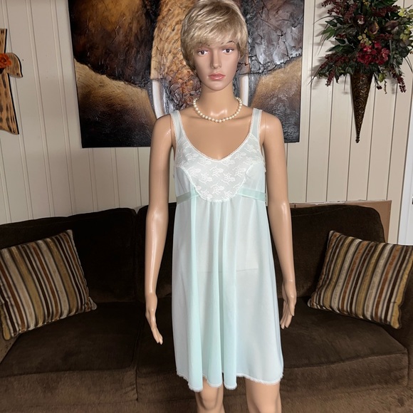 vassarette Other - Vassarette Hollywood by Munsingwear • Sexy • Blue • Small • Babydoll Lingerie